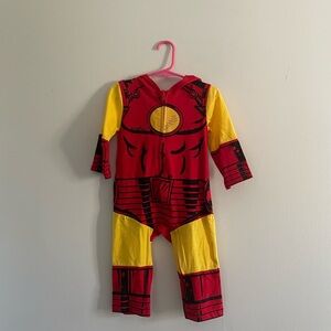 Marvel Iron Man Superhero Onsie - Red and Yellow. Size 12-18m